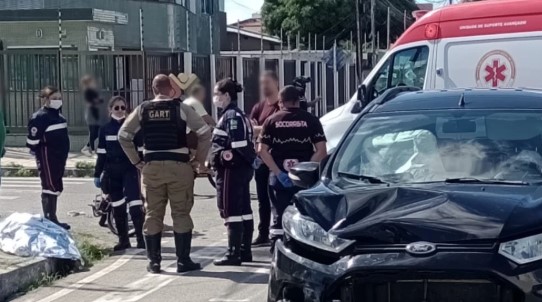 Passageiro morre em acidente Aracaju