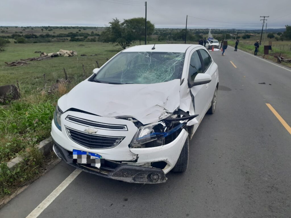 acidente em Poço Verde