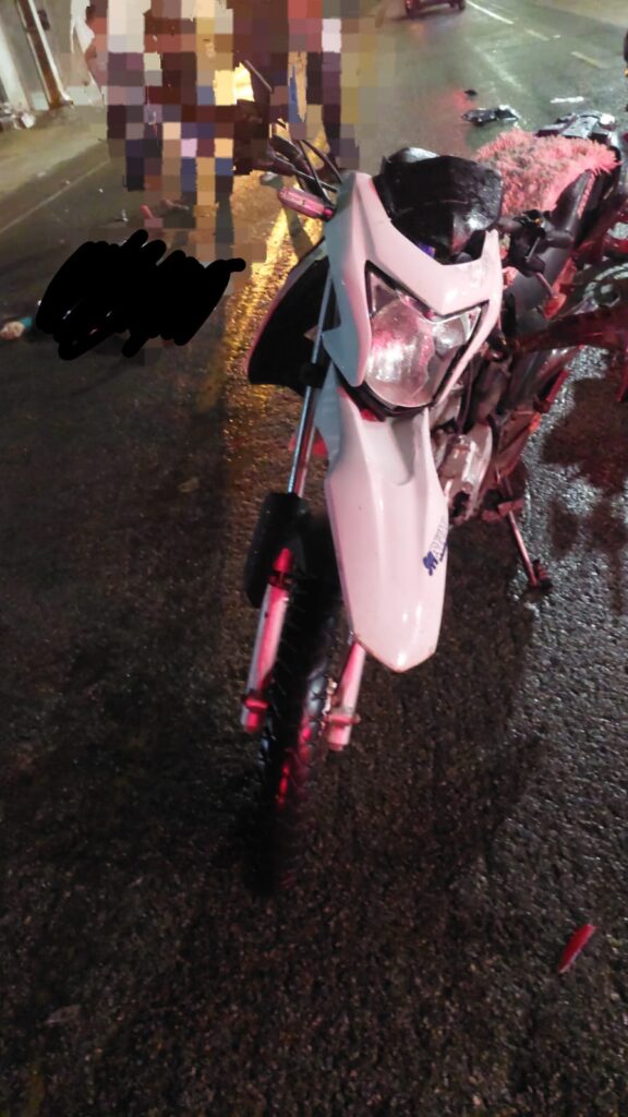 acidente em Nossa Senhora da Glória
