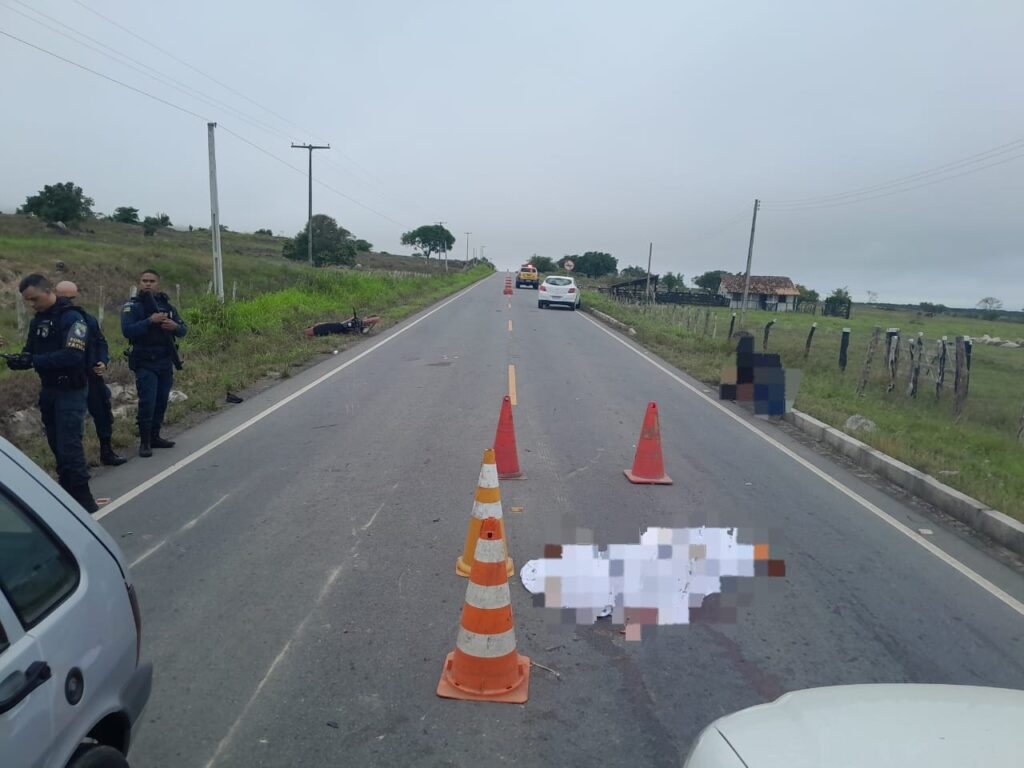 acidente em Poço Verde